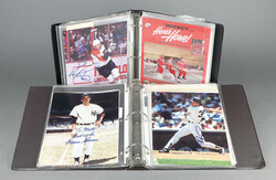 Collection Of (2) Albums Full Of Sports Autographs, Tons Of Hall OF ...