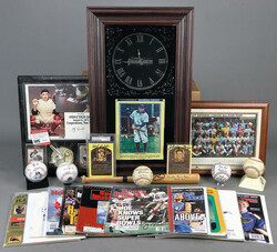 Mixture Of Baseball, Football, Basketball, & Hockey Ephemera, ...