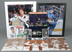 Mixture Of Baseball, Football, Basketball, & Hockey Ephemera, ...