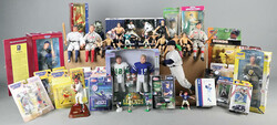 Collection of Sports Figures & Dolls Including Baseball, Football, ...