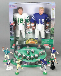 Collection of Sports Figures & Dolls Including Baseball, Football, ...