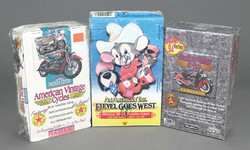 Lot of Four Skybox American Vintage Cycle Boxes & Three 1991 Impel ...