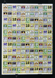 Pokemon International English Base Set Uncut Sheet (Wizards Of The ...