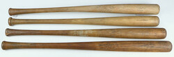 Group of (4) Profesional Model Bats, includes: a professional model ...