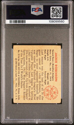 1950 Bowman #22 Jackie Robinson PSA 1.5 FR.