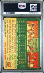 1954 Topps #201 Al Kaline Rookie Card PSA 1.5 FR.