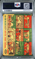 1954 Topps #250 Ted Williams PSA 1.5 FR.