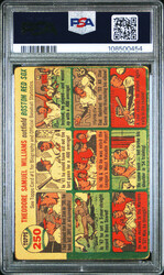 1954 Topps #250 Ted Williams PSA 1 PR, Poor to Fair 1