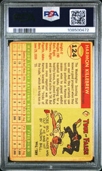 1955 Topps #124 Harmon Killebrew Rookie Card PSA 1.5 FR.