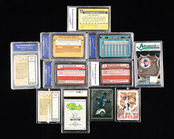 Group of (11) Ken Griffey Jr. Cards Including Many Rookie Cards, ...