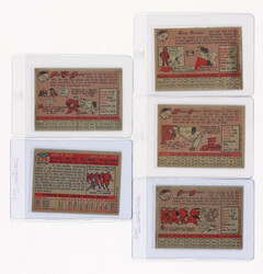 Group of (5) Hall Of Fame Topps In Person Autographed Cards, group ...