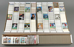 Collection Of Thousands Of Baseball Cards, 1980-2000s, collection is ...