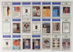 Collection of Graded Basketball Cards Including Stars Such as Lebron ...