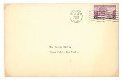 1936 Collection of Covers with Postmaster General Stationary Signed ...