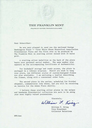 1972 George Washington Silver Presidential Limited Edition Franklin ...