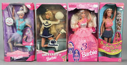 Amazing Collection of Barbie Dolls In Original Boxes, includes: 1995 ...