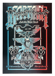 AOR-4.125 Captain Beefhart Original Poster By Artist: Rick Griffin, ...