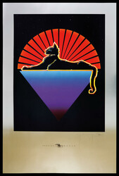 Cats Under The Stars: Jerry Garcia Band - Print By Stanley Mouse - ...
