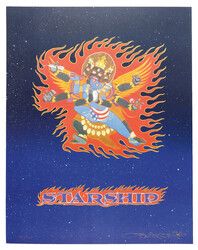 Starship Limited Edition #101/167 Original Poster Signed By Artist: ...