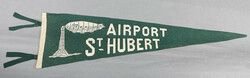 1930 British R100 Airship Voyage to St. Hubert Canada Pennant and ...