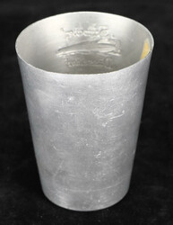 Cup Made of Duralinium from the Zeppelin Schwaben (LZ10) Crash, made ...
