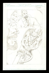 Dion Floyds "Immortal Kiss" Blue Line Art Products Original Comic Art ...