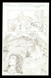 Dion Floyds "Immortal Kiss" Blue Line Art Products Original Comic Art ...