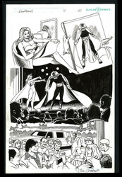 Future Comics "Deathmask" Original Comic Art, issue 4, page 12; ...