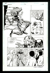 Future Comics "Freemind" Original Comic Art, issue #2, page 17; ...