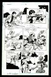 Future Comics "Freemind" Original Comic Art, issue #2, page 24; ...