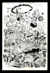 Malibu Comics Ultraverse "Sludge" Original Comic Art By Phillips & ...