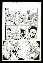 Group of (2) Valiant Comics "Eternal Warrior" Original Comic Art, ...