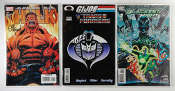 Group Of (9) Autographed Comic Books, includes: The Hulk #1 Marvel ...