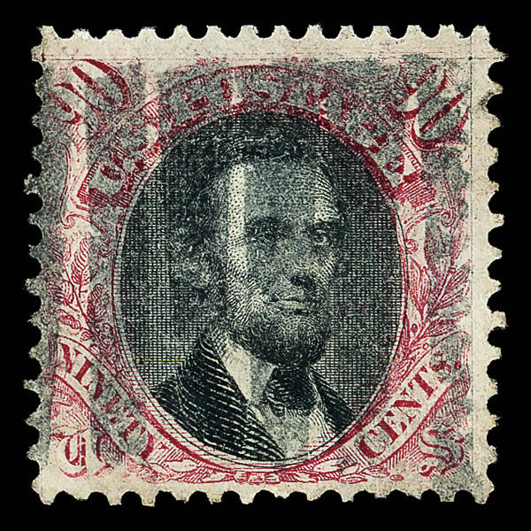 1869, 90¢ carmine & black (Scott 122), Very Fine, with 1995 P.F. ...