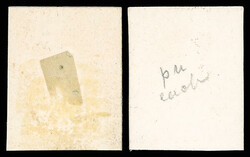 1847 (1875 Reproductions), 5¢ to 10¢ complete, plate proofs on card ...