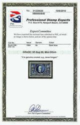 1904, 5¢ Louisiana Purchase (Scott 326), o.g., never hinged, with ...
