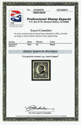 1923, 2¢ Harding, flat plate printing, perf. 11 (Scott 610), ...