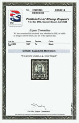 1927, 7¢ McKinley, rotary press printing (Scott 639), great contrast ...