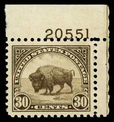 1931, 30¢ American Buffalo, rotary press printing (Scott 700), ...