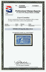 Special Delivery, 1917, 10¢ ultramarine (Scott E11), deep hue and ...