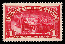 6605: EE. UU. - Parcel stamps
