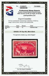 Parcel Post, 1913, 1¢ Post Office Clerk (Scott Q1), first-class ...