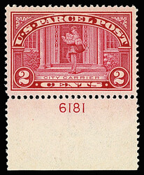 6605: EE. UU. - Parcel stamps