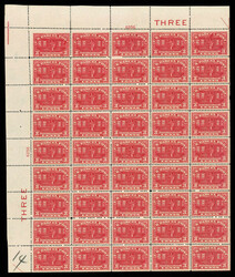 6605: EE. UU. - Parcel stamps