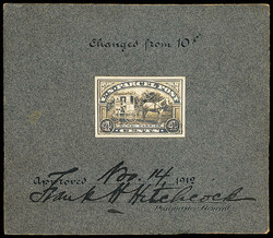 6605: EE. UU. - Parcel stamps