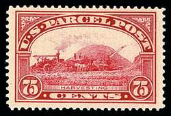 6605: EE. UU. - Parcel stamps