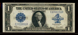 Group Of (5) 1923 $1 Horse Blanket Blue Seal Silver Certificates, Fr. ...