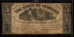 U.S. Confederate States Period Southern Obsolete Banknote & Scrip ...