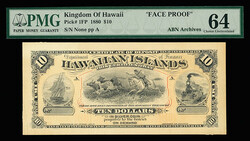 110.560.154: Banknotes – America - Hawaii