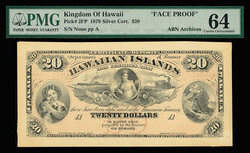 110.560.154: Banknotes – America - Hawaii